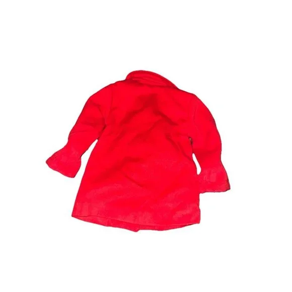 girls smocked polkadot red jacket 12 months - Picture 3 of 3